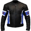 RTX Dark Knight Cruiser Leather Biker Jacket 
